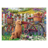 Ravensburger Puzzle Hundegarten - Puzzle 500 Teile Tiere.