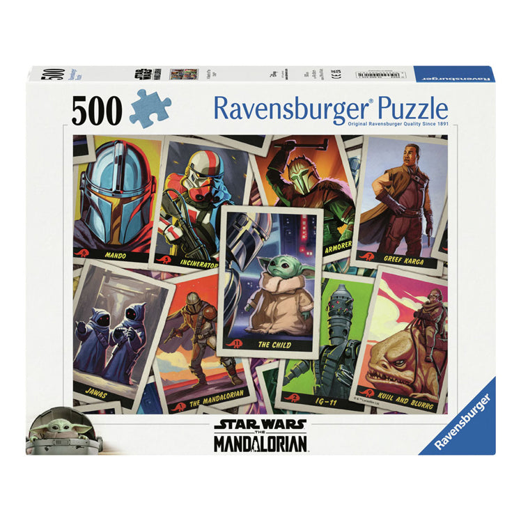 Il puzzle di Ravensburger Star Wars Wars The Mandalorian the Child, 500st.