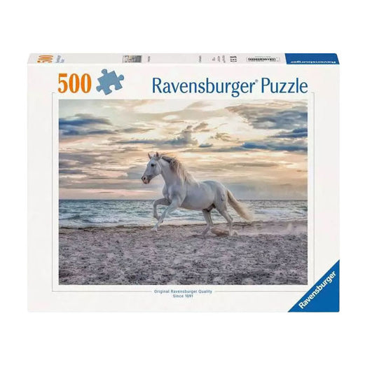 Ravensburger Jigsaw Puzzle koń na plaży, 500st.