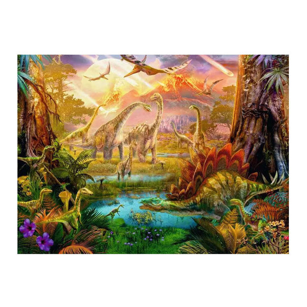 Ravensburger legpuzzel land van de dinosauriers, 500st.