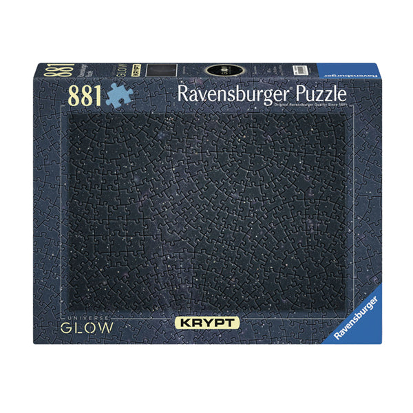 Ravensburger jigsaw puzzle Krypt Universe Glow, 881ST.