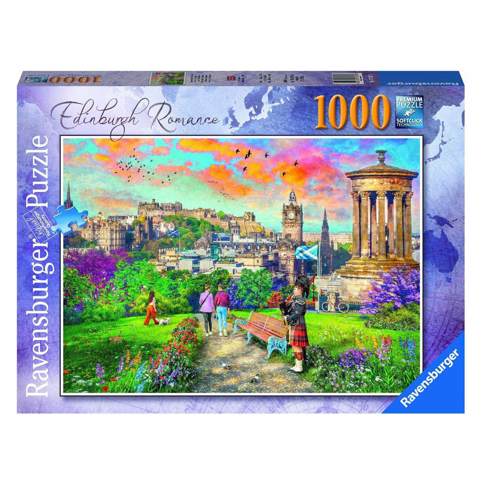 Ravensburger Puzzle Puzzle Edinburgh Romance, 1000st.