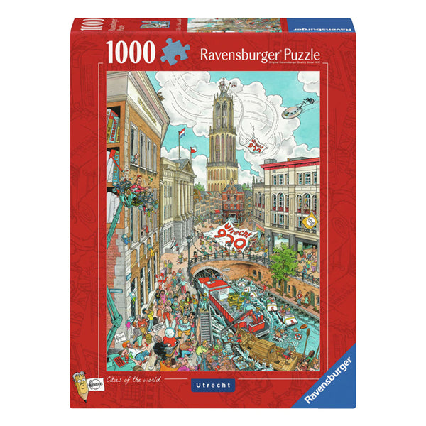 RAVENSBURGER puzzle puzzle Fleroux Utrecht, 1000st.