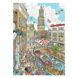 RAVENSBURGER puzzle puzzle Fleroux Utrecht, 1000st.