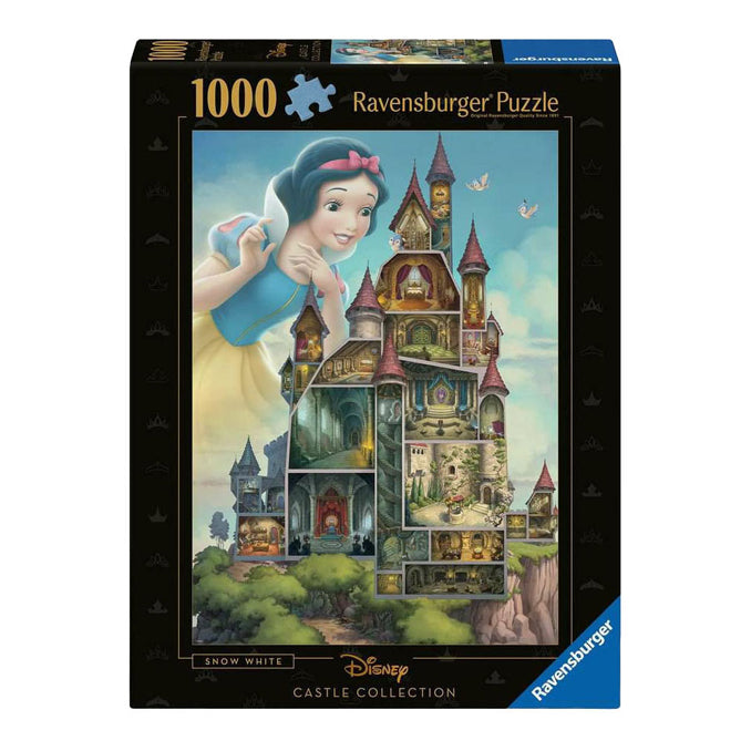 Ravensburger legpuzzel castles snow white, 1000st.