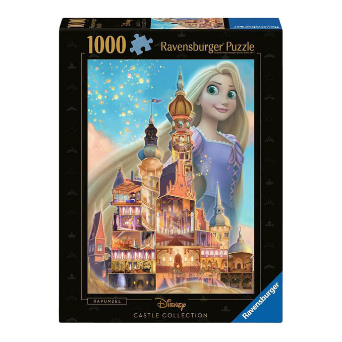 Ravensburger legpuzzel castles rapunzel, 1000st.