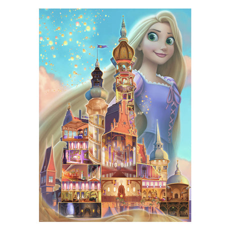 Ravensburger Puzzle Disney Schlösser Rapunzel – 1000 Teile Puzzle.