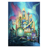 Ravensburger legpuzzel disney castles ariel, 1000st.