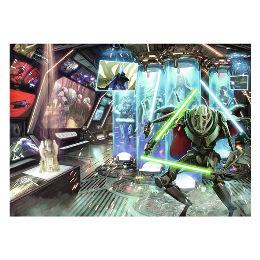 Ravensburger legpuzzel star wars villainous general grievous, 1000st.