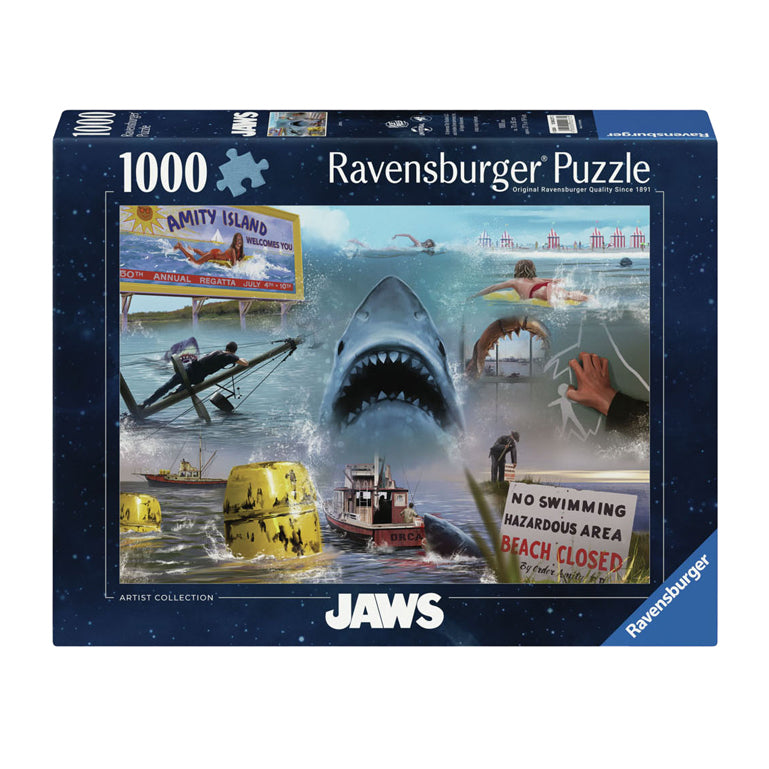 Ravensburger jaws jaws puzzle, 1000st.