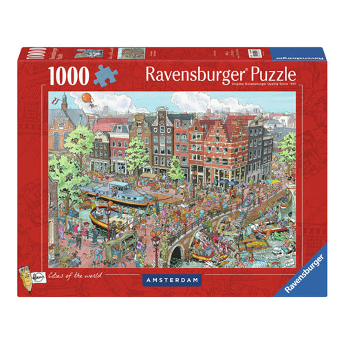 Ravensburger Puzzle Puzzle Fleroux Amsterdam, 1000st.