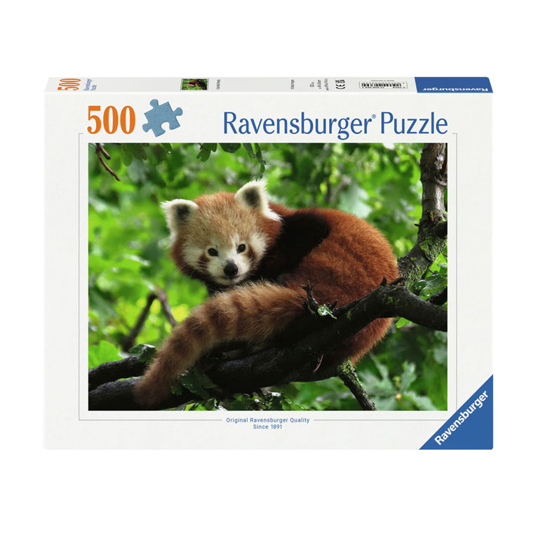 Ravensburger jigsauw Puzzle séiss rout Panda, 500st.