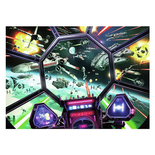 Ravensburger Jigsaw Puzzle Star Wars Binde Fighter Cockpit, 1000st.