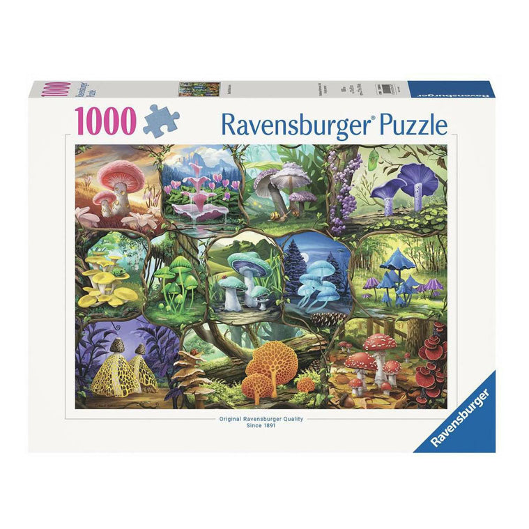 Ravensburger jigsaw puzzle Beautiful Mushrooms, 1000st.