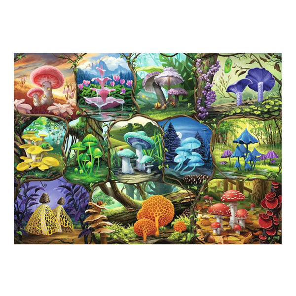 Ravensburger jigsaw puzzle Beautiful Mushrooms, 1000st.