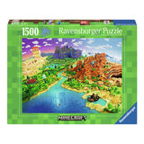 Ravensburger jigsaw puzzle World of Minecraft, 1500st.