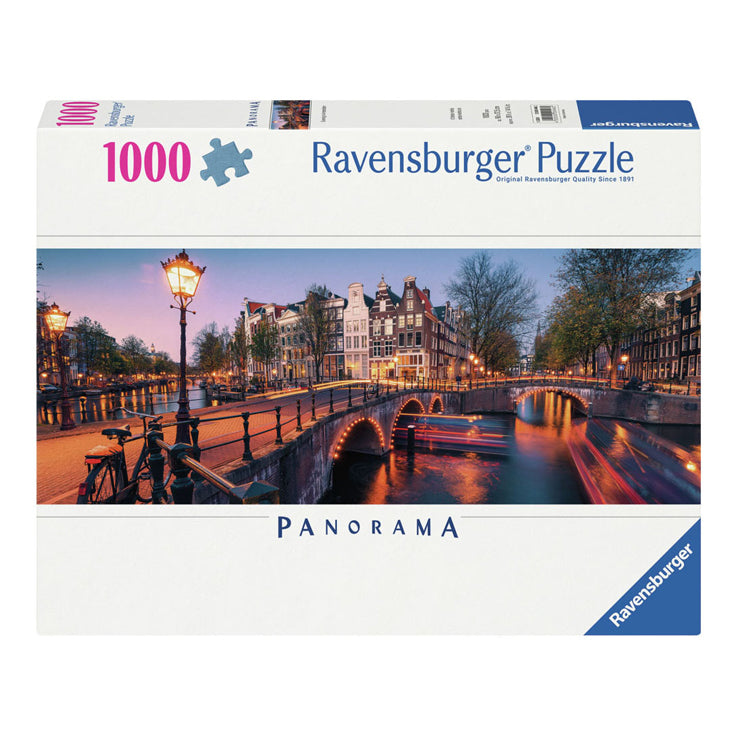 Ravensburger jigsaw puzzle evening in Amsterdam, 1000st.