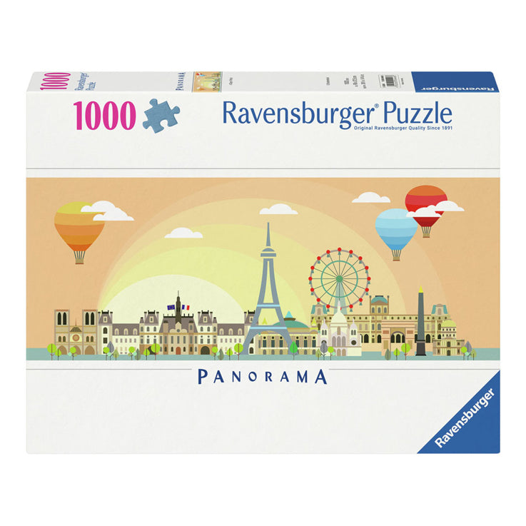 Ravensburger Puzzle eines Tages in Paris, 1000st.