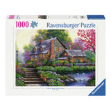 Ravensburger jigsaw puzzle romantic cottage, 1000st.