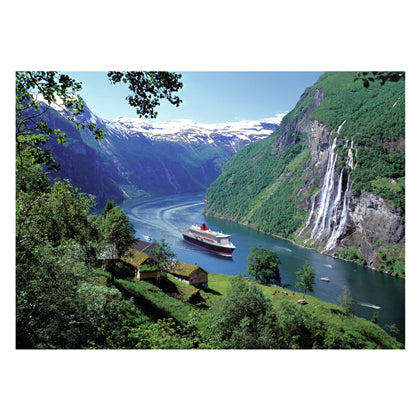 Ravensburger Jigsaw Puzzle Norwegian Fjord, 1000º.