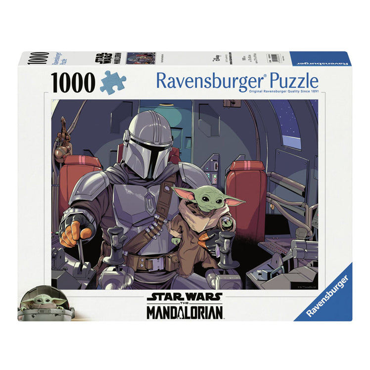 Ravensburger legpuzzel star wars the mandalorian, 1000st.