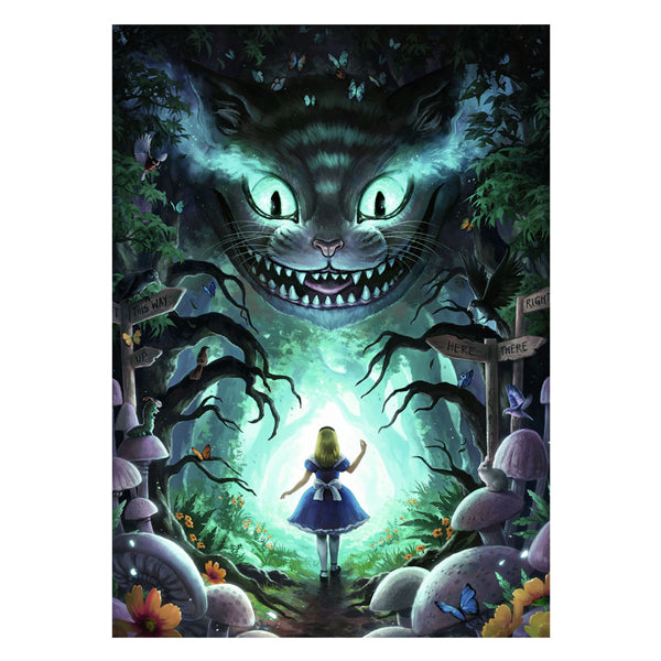 Ravensburger Jigsaw Puzzle Disney Adventures mit Alice, 1000st.