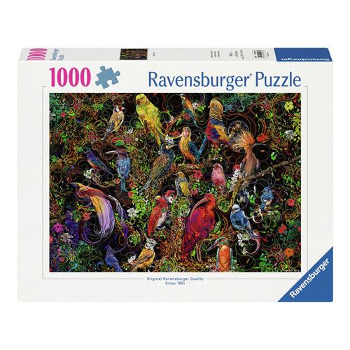 RAVENSBURGER JIGSAW Puzzle Bellissimi uccelli, 1000st.