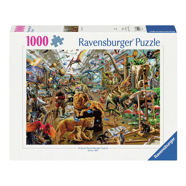 Ravensburger legpuzzel chaos in de galerie, 1000st.