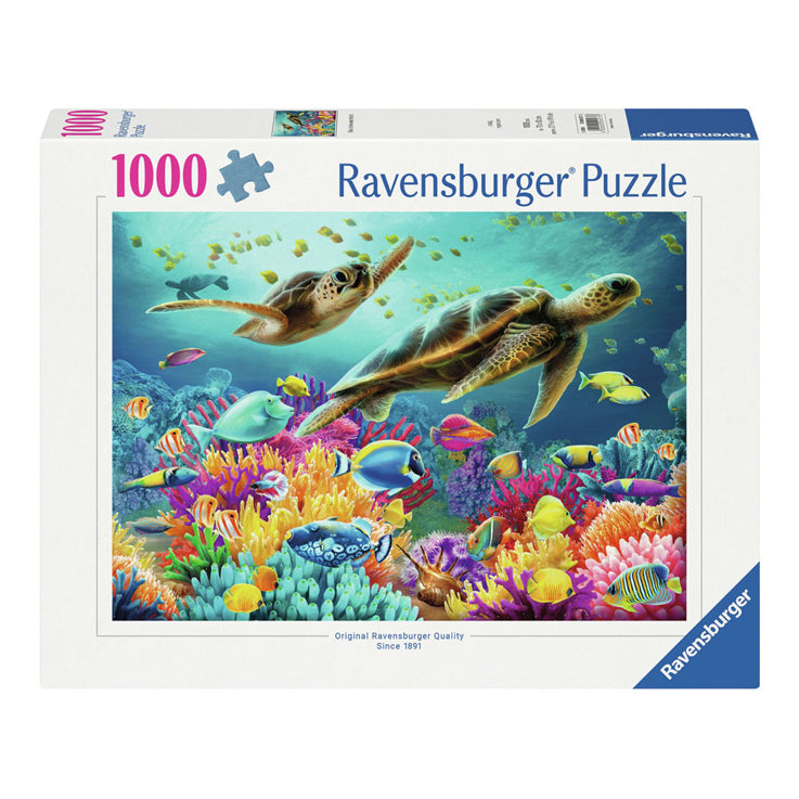 Ravensburger skládačka puzzle Blue Underwater World, 1000st.