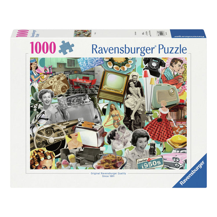 Ravensburger Jigsaw uganka 50 -ih, 1000st.