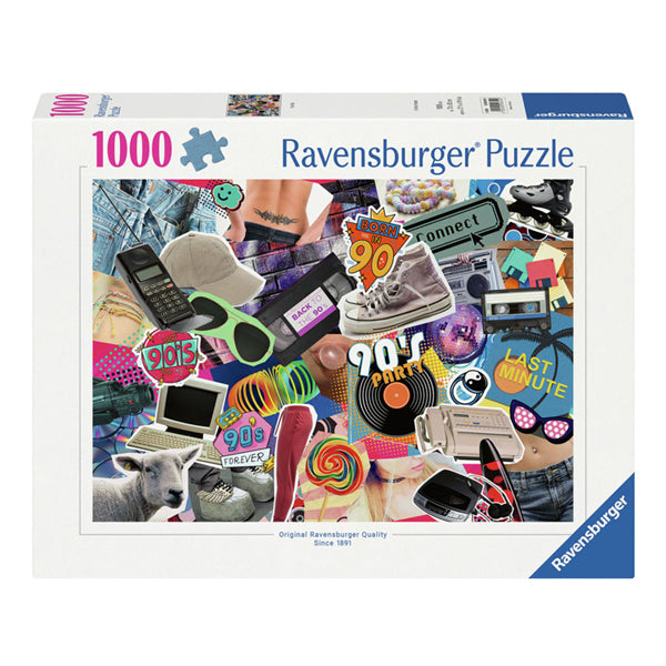 Ravensburger jigsaw puzzle The 90s, 1000st.