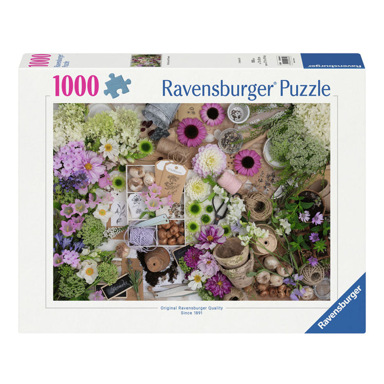 Ravensburger Jigsaw Puzzle for Love of Flowers, 1000st.