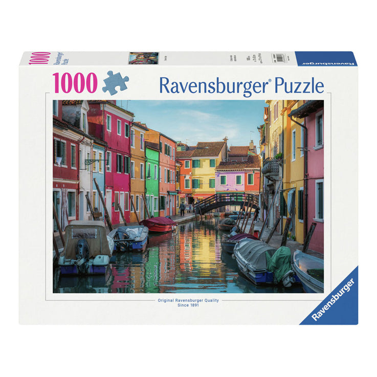 Ravensburger legpuzzel burano italie, 1000st.