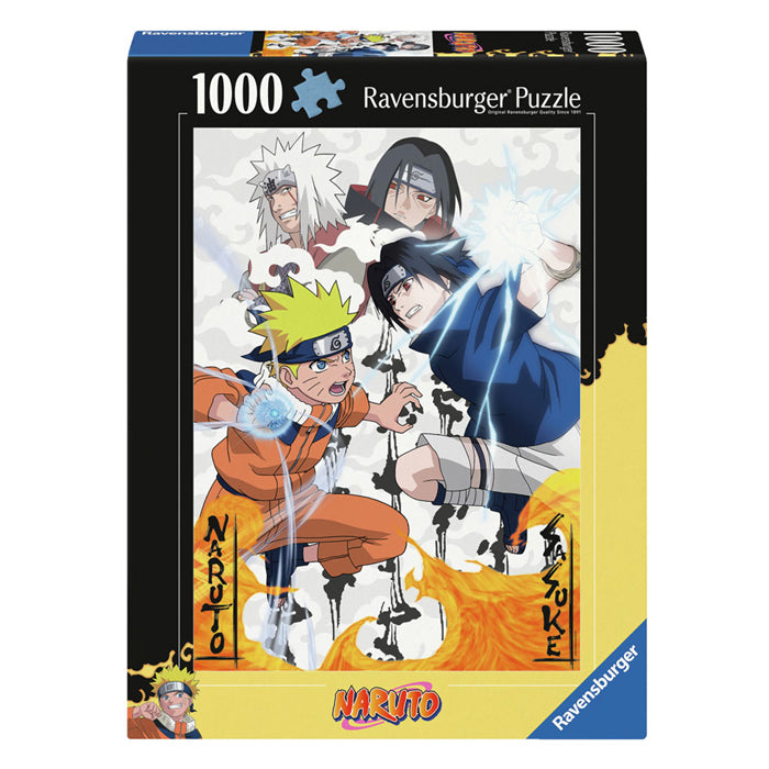 Ravensburger Pluzzle Naruto vs. Sasuke, 1000.