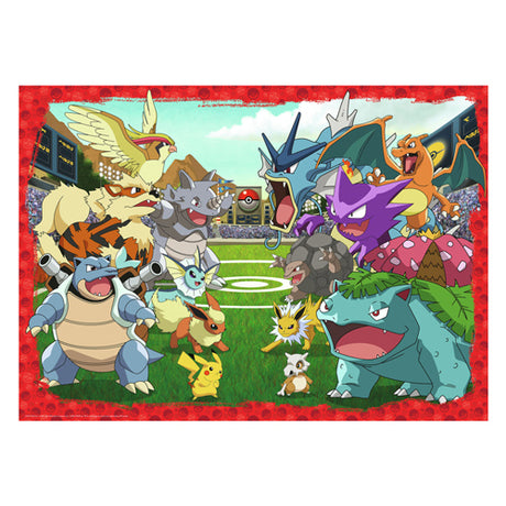 Ravensburger Pokémon-Puzzle 1000 Teile – Cartoon-Puzzle für Erwachsene.