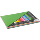 Colortime farbiger Karton, A5, Blatt 148 x 210 mm, 180 g, verschiedene Farben, 60 verschiedene Blätter 1 Karton