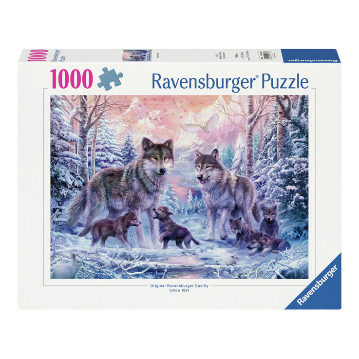 Ravensburger Puzzle Puzzle Arctic Wolves, 1000st.