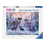 Ravensburger jigsaw puzzle Arctic wolves, 1000st.