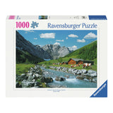 RAVENSBURGER JIGSAW puzzle Karwendel Mountains Austria, 1000st.