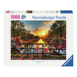 Ravensburger Jigsaw Puzzle Fahrräder in Amsterdam, 1000st.