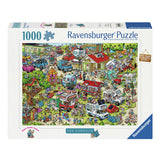 Ravensburger Jigsaw Puzzle Holiday Resort 1: Kemp, 1000st.