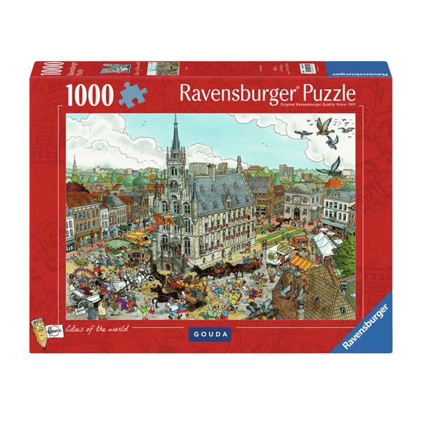 Ravensburger legpuzzel fleroux gouda, 1000st.