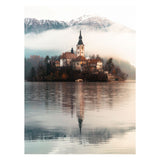 RAVENSBURGER JIGSAW puzzle L'isola di auguri Bled Slovenia, 1500st.