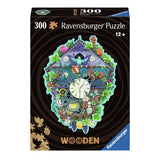 Ravensburger Wooden Jigsaw Puzzle Cuckoo zegar, 300st.