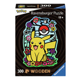 Ravensburger Wooden Jigsaw Puzzle Pikachu, 300st.