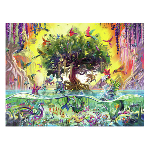 Ravensburger Puzzle Puzzle Einhorn Aus Dem See U. s. Freunde, 1500st.