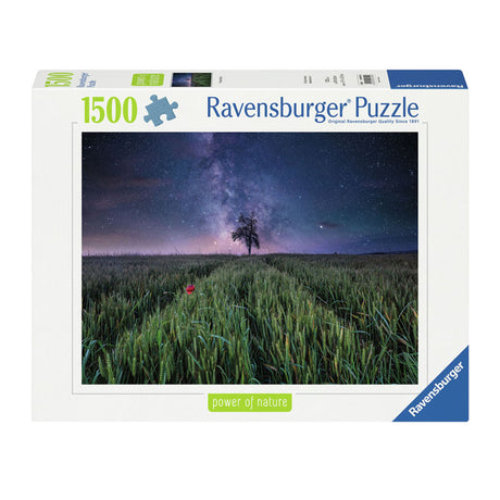 Ravensburger Jigsaw Puzzle Night Him.ber Dem Kornfeld, 1500st.