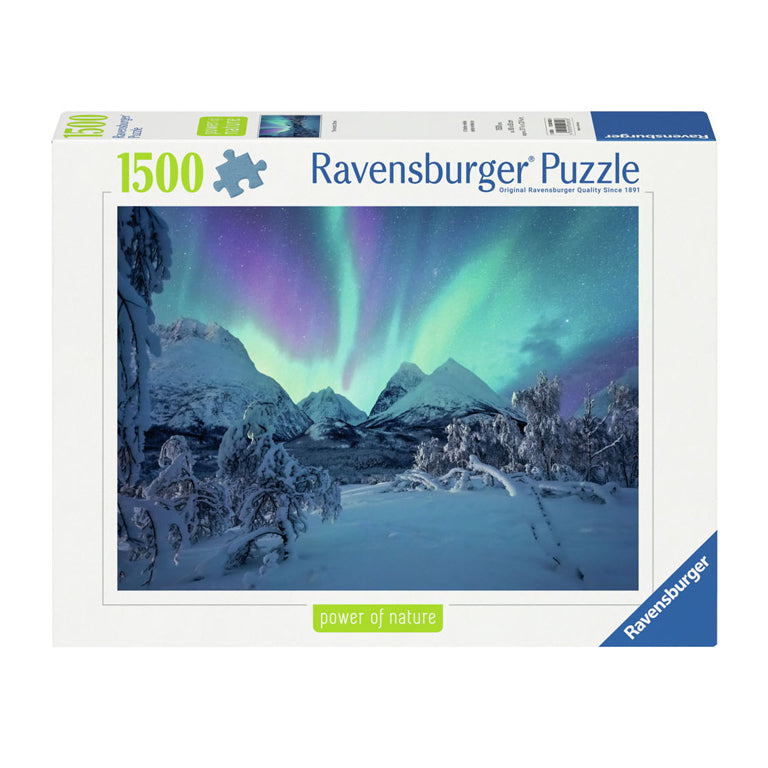 Ravensburger legpuzzel wenn die nordlichter tanzen, 1500st.