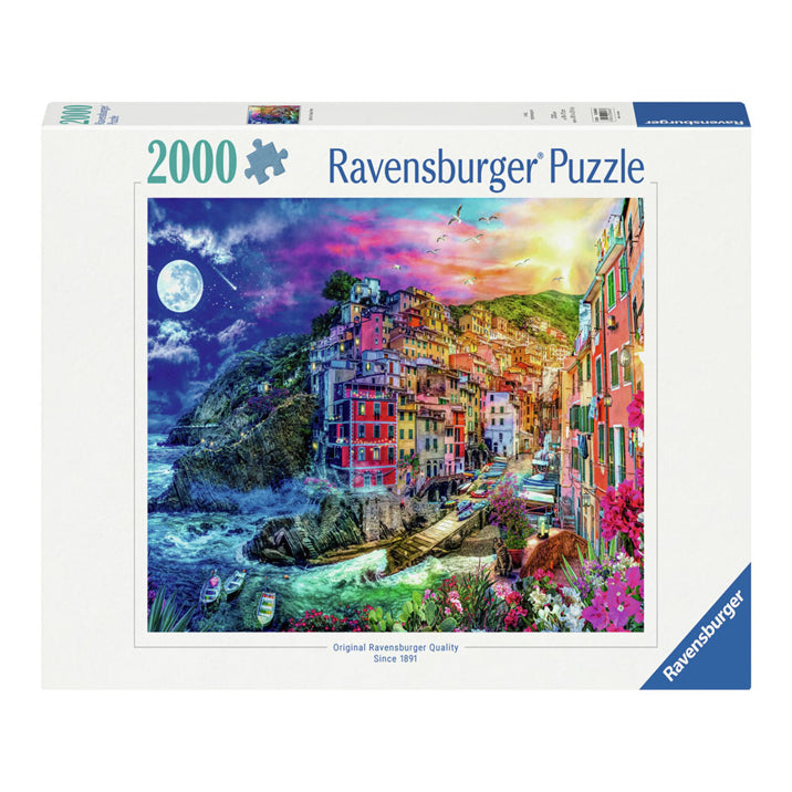 Ravensburger jigsaw puzzle Farbenfrohe Cinque Terre, 2000st.