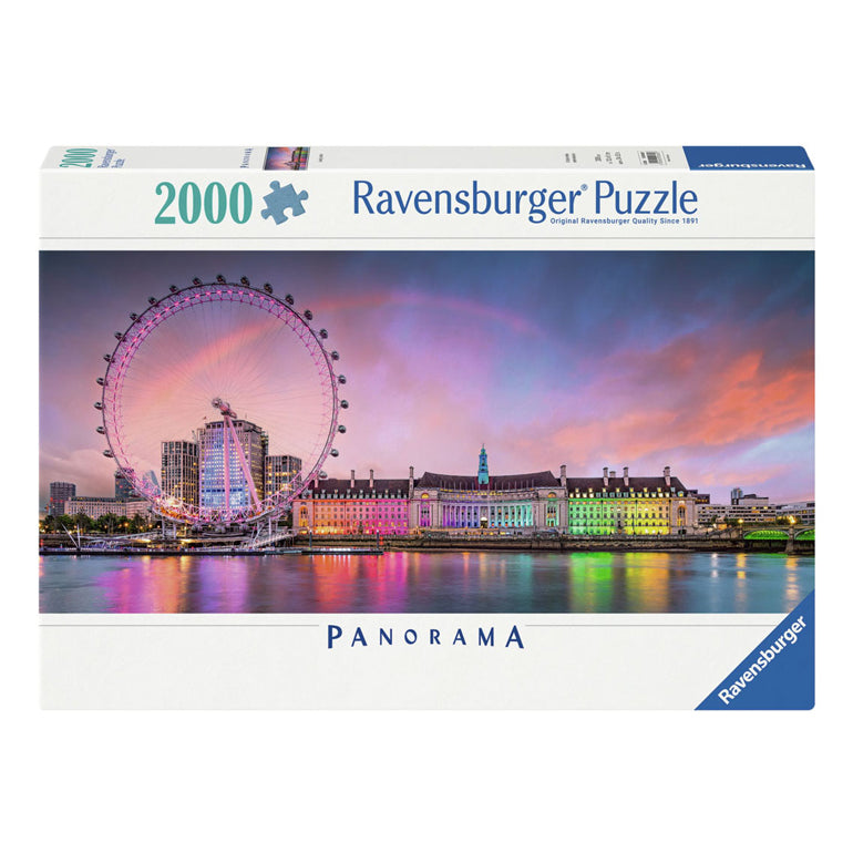 Ravensburger jigsaw puzzle Kunterbuntes London, 2000st.